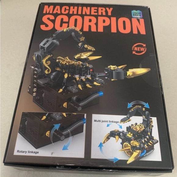 Machinery Scorpion Building Set - Black and Gold - Picture 5 of 5